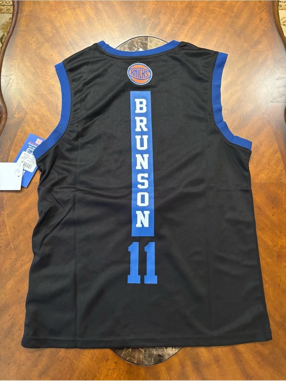 New York Knicks Jalen Brunson Ultra Game Brand Basketball Tank Top Size Small - Picture 3 of 5